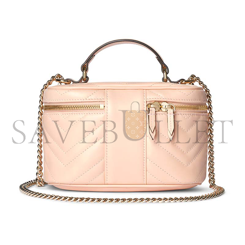 Gvc*1 gg marmont mini vanity bag 837454 (19*11.5*9cm)